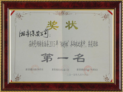 乒乓球比赛第一名