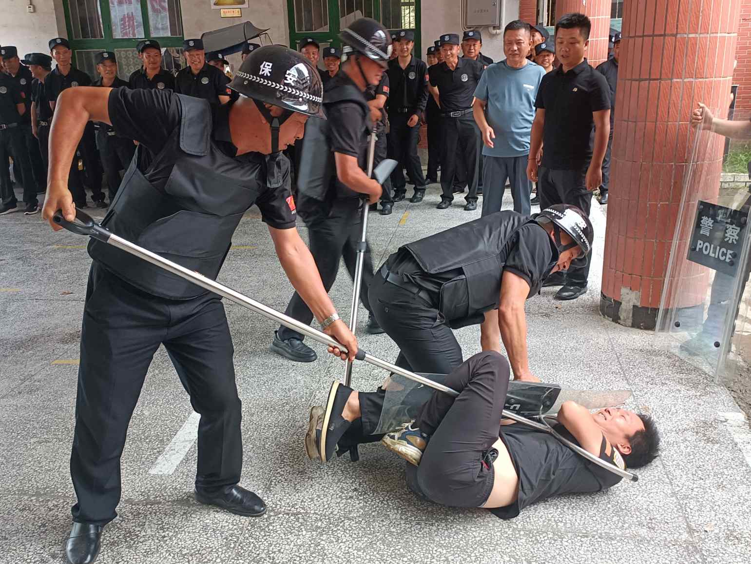 2025年保安反恐防暴应急演练